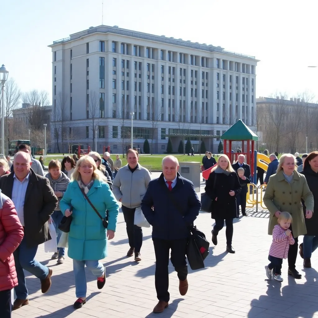 Новый сквер открыт в Обнинске: фоторепортаж с открытия