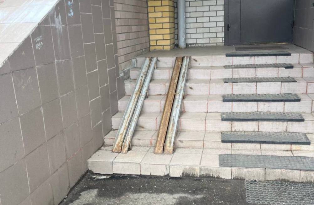 Опасный пандус на Гагарина: Прокуратура добилась решения