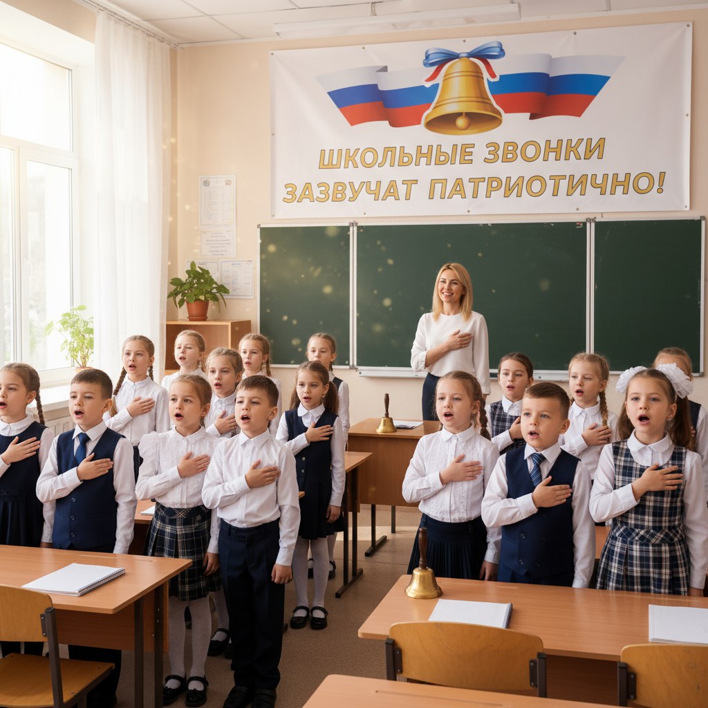 В ноябре в школах Жуковского района вместо звонков будут звучать патриотические песни